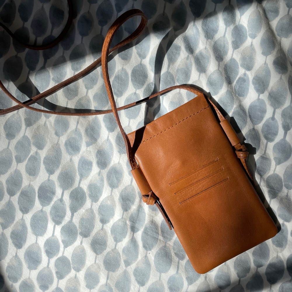 NWT Madewell Leather Crossbody Purse